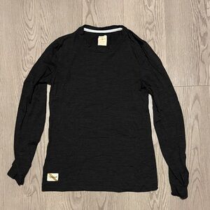 Tracksmith Harrier Long Sleeve - Small - Black